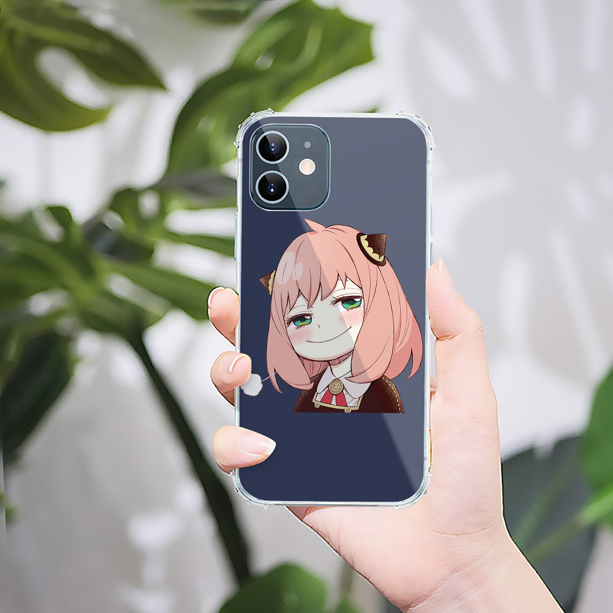 （画像用） SPY×FAMILY间谍家家酒 【iPhone 12シリーズ対応】透明スマホケース（クリアソフトケース）
